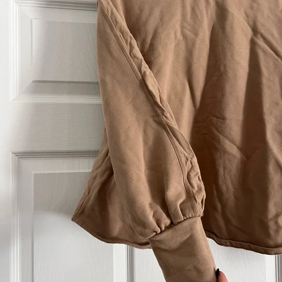 Zara Tan Women's Sweatshirt - Size Medium - Picture 3 of 6